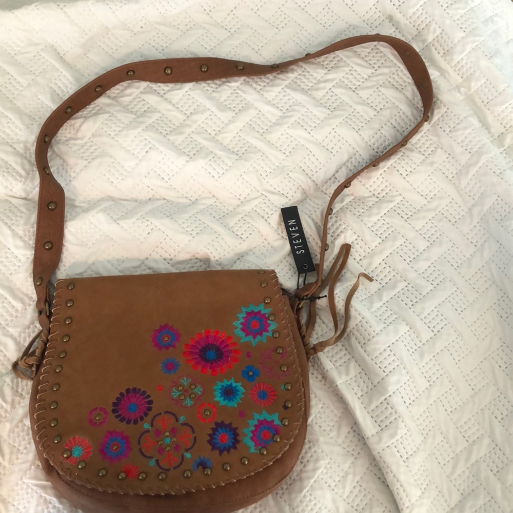 Steve Madden Bag Jfleur Womens saddle messenger